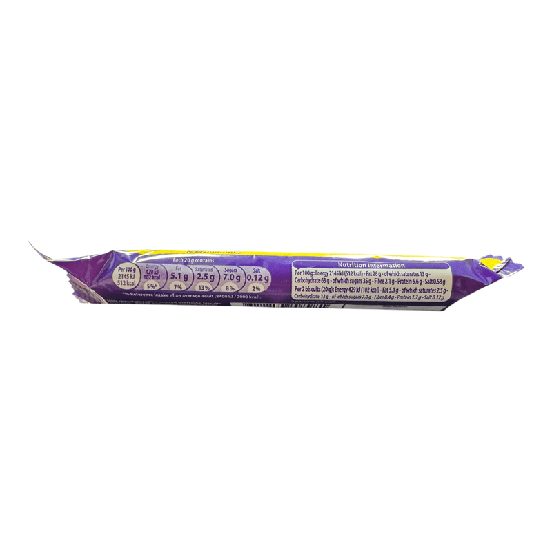 Cadbury Snack Shortcake Chocolate Biscuit 4 Pack 40g