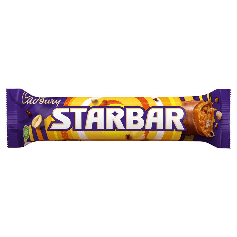 Cadbury STARBAR Chocolate Bar 49g - Happy Candy UK LTD