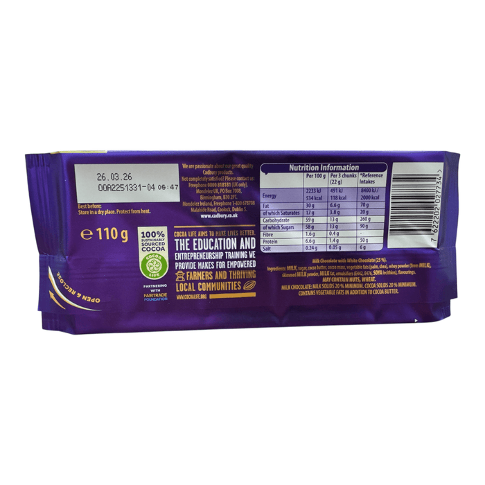 Cadbury's Top Deck Chocolate Bar LIMITED EDITION 110g - Happy Candy UK LTD