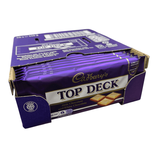 Cadbury's Top Deck Chocolate Bar LIMITED EDITION BULK RETAIL BOX 20X110g