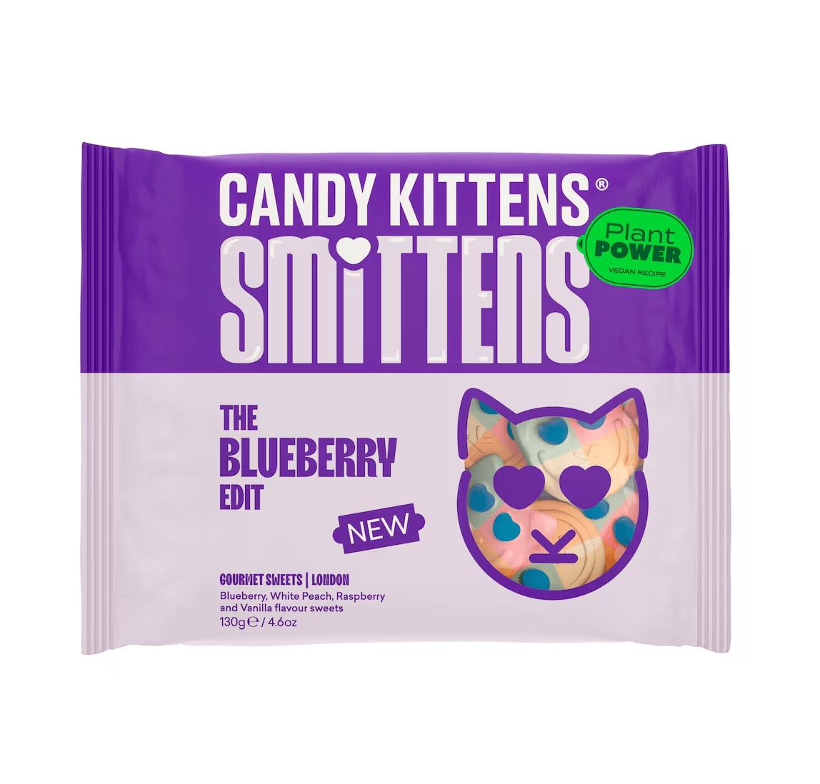 Candy Kittens Smittens Blueberry Edit Vegan Gourmet Sweets 130g — Happy ...