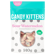 CANDY KITTENS Sour Watermelon Vegan Gourmet Sweets 140g