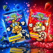 CCF Popping Candy Strawberry & Raspberry 2 Pack