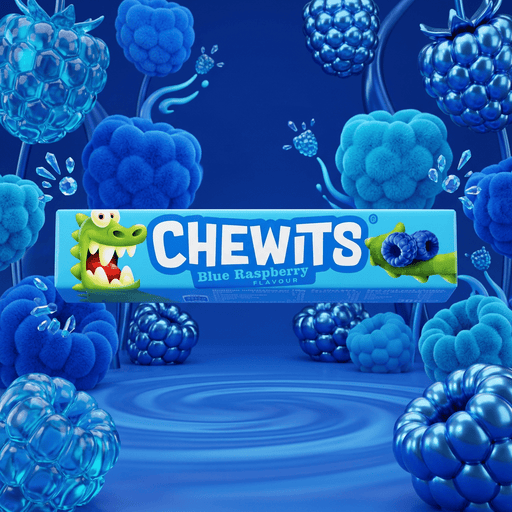 Chewits Blue Raspberry Flavour Stick Pack 30g