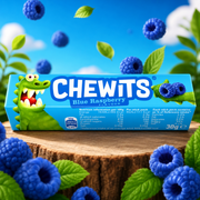 Chewits Blue Raspberry Flavour Stick Pack 30g