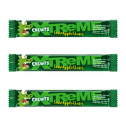 Chewits XTREME Extremely Sour Apple Chews Multipack (3x34g)