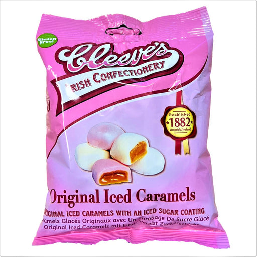 Cleeve's Original Iced Caramels Share Bag 110g - Happy Candy UK LTD