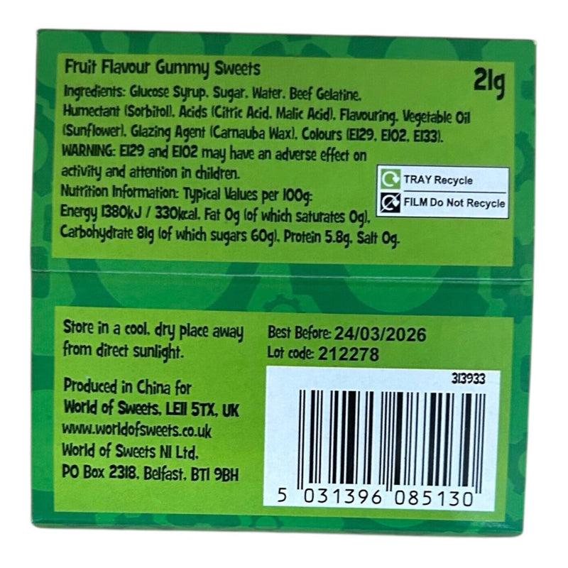 Crazy Candy Factory Pizza Slices 21g - Happy Candy UK LTD