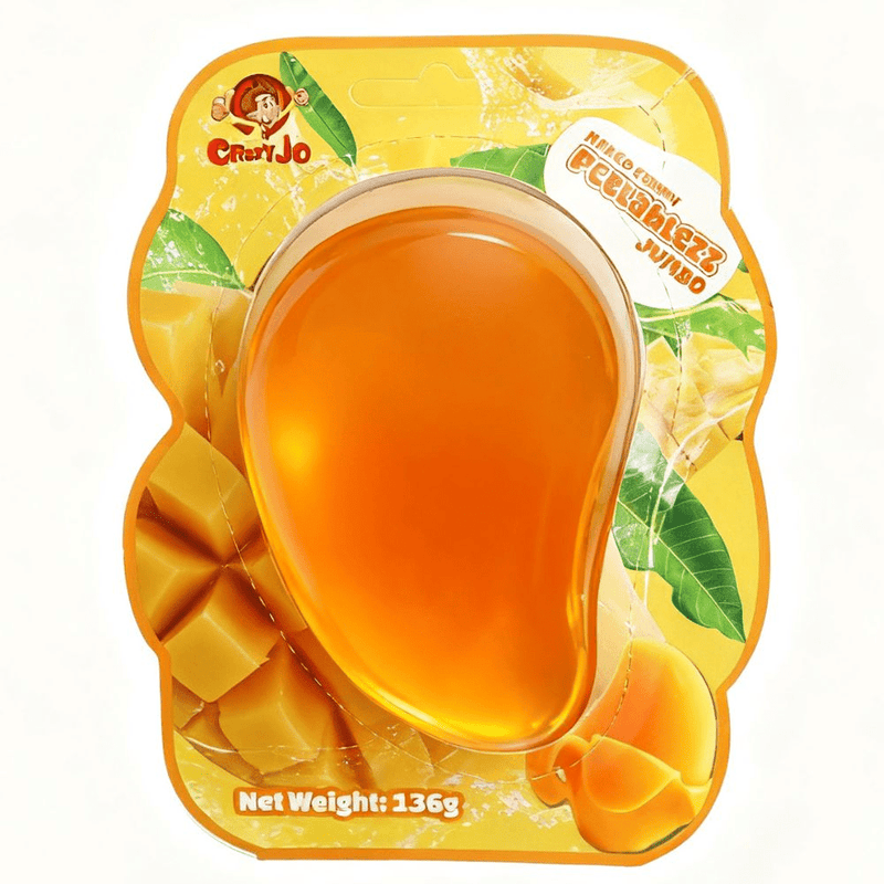 Crazy Jo Peelablezz Jumbo Mango Gummy 136g