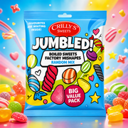 Crilly’s Jumbled Boiled Sweets Factory Mishapes Bag 200g
