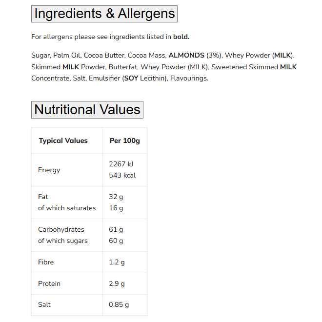 Daim CARAMEL LATTE Duo Chocolate Bar (SWEDEN) 56g