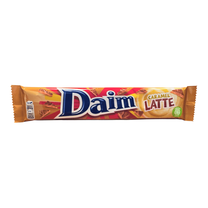 Daim CARAMEL LATTE Duo Chocolate Bar (SWEDEN) 56g
