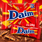 Daim Chocolate Bar 3 Pack 84g