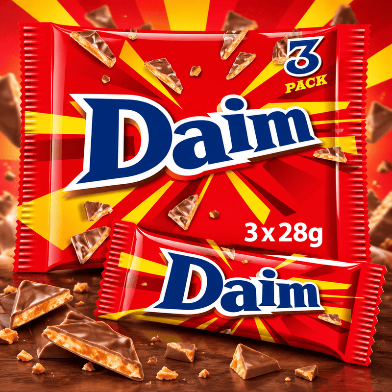 Daim Chocolate Bar 3 Pack 84g