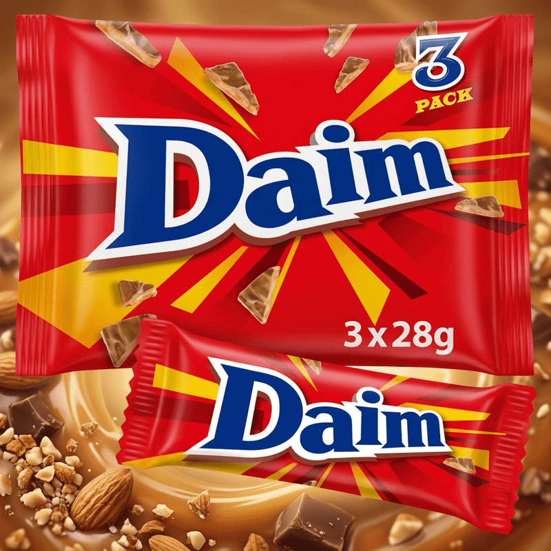Daim Chocolate Bar 3 Pack 84g