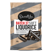 Darrell Lea Batch 37 Original Soft Liquorice Share Bag 200g - Happy Candy UK LTD