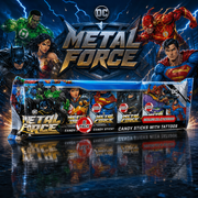 DC METAL FORCE Candy Sticks 6 Pack (6x12g) 72g