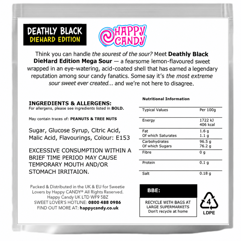 DEATHLY Black DieHard Edition Mega Sour 10 Pack