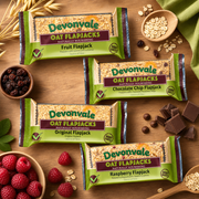 Devonvale Hand Baked Oat Flapjacks 4 Pack Selection 4x90g