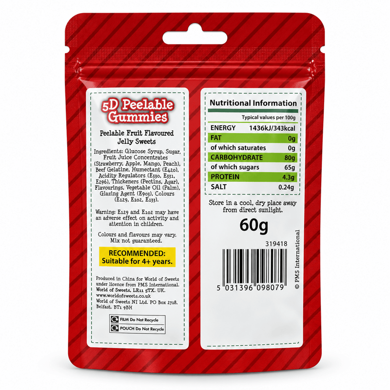 Elves Behavin' Badly 5D Peelable Gummies Pouch 60g