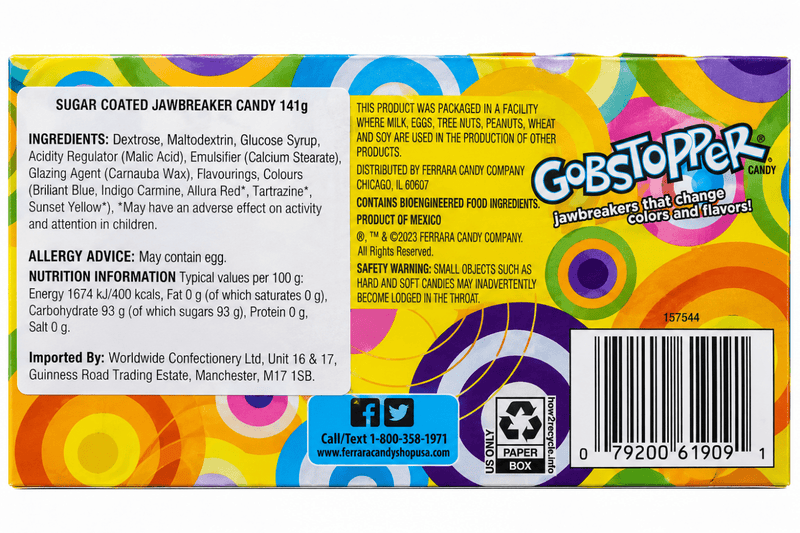 Everlasting GOBSTOPPER (IMPORT) Theatre Box 141g