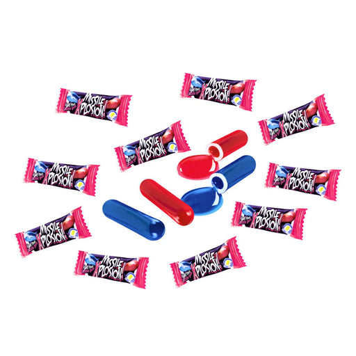 Fini Missile Xplosion Liquid Filled Bubblegum 10 Pack - Happy Candy UK LTD