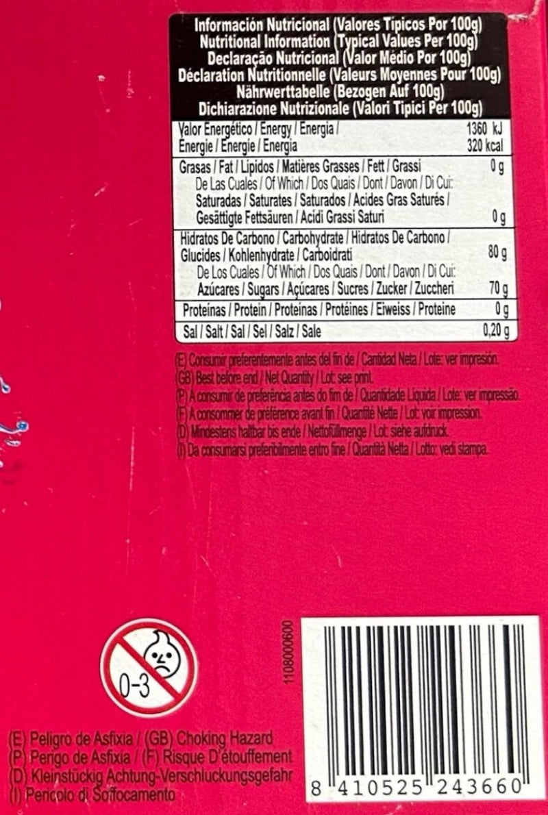 Fini Missile Xplosion Liquid Filled Bubblegum 10 Pack - Happy Candy UK LTD