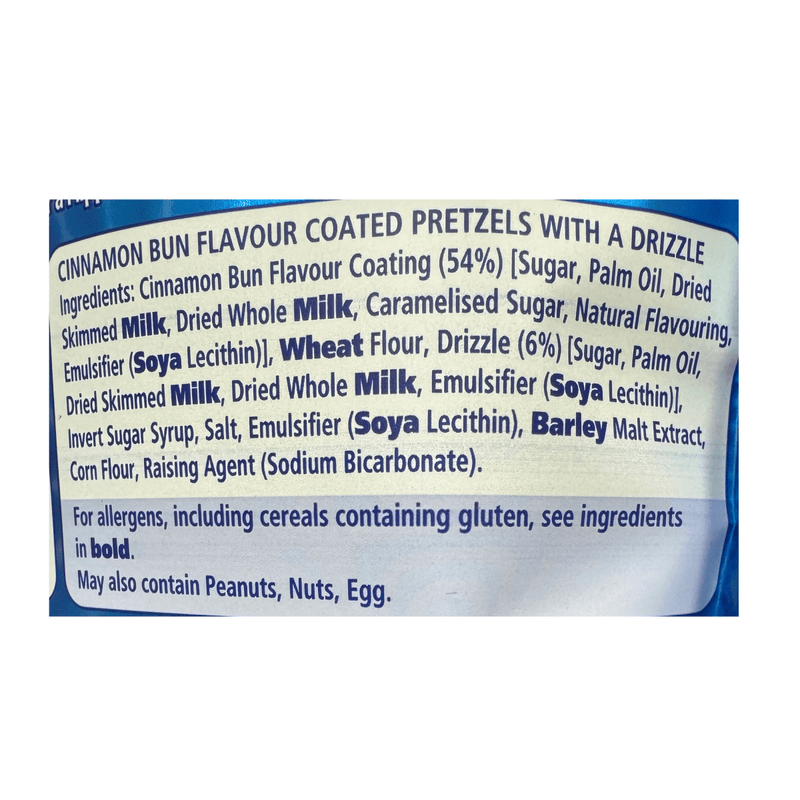 Flipz Cinnamon Bun Flavour Pretzel Snacks 90g