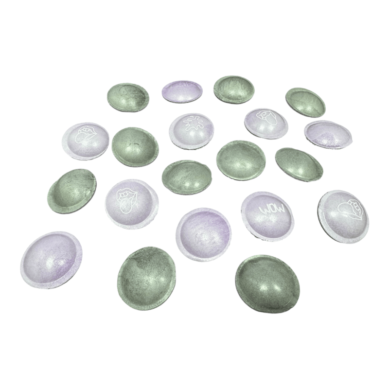 Flying Saucers UFO TONGUE PAINTER PEARLS Candy 20 Pack