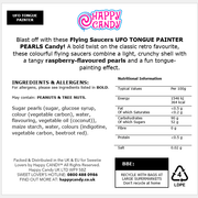Flying Saucers UFO TONGUE PAINTER PEARLS Candy 20 Pack