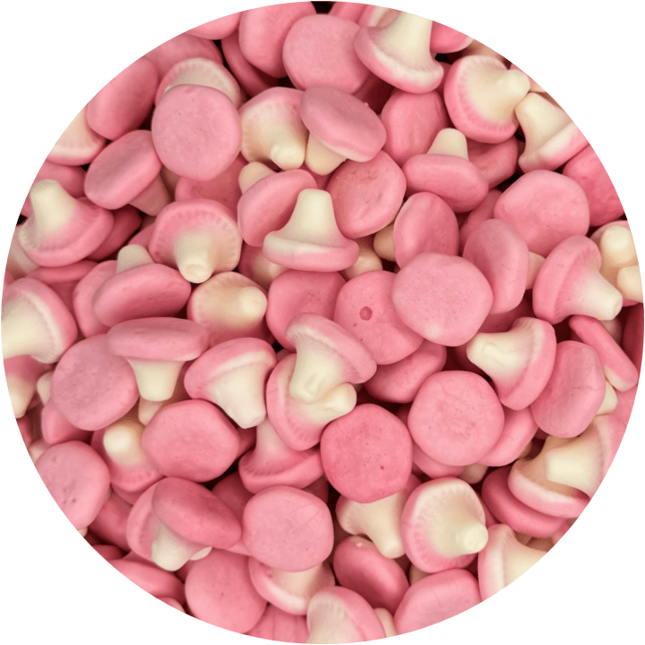 Foam Mushrooms - Happy Candy UK LTD