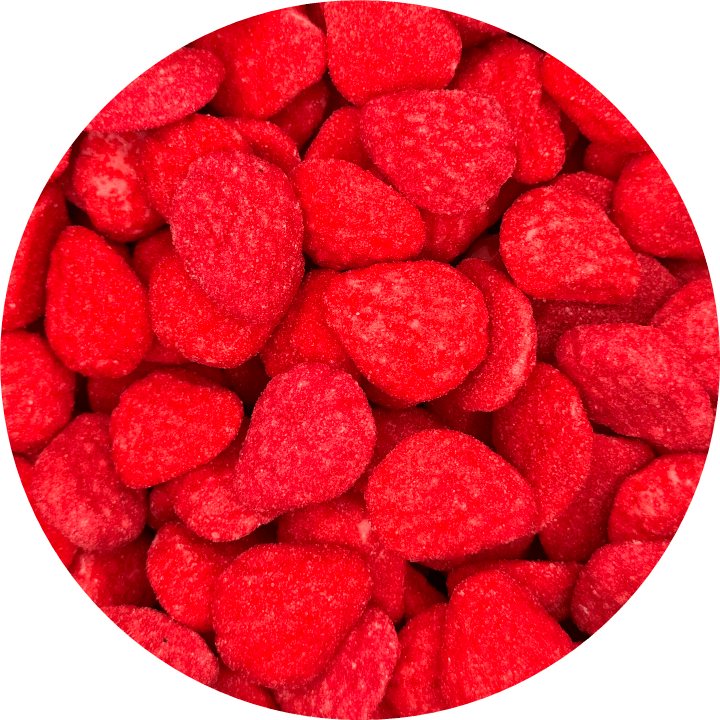 Foam Strawberries - Happy Candy UK LTD