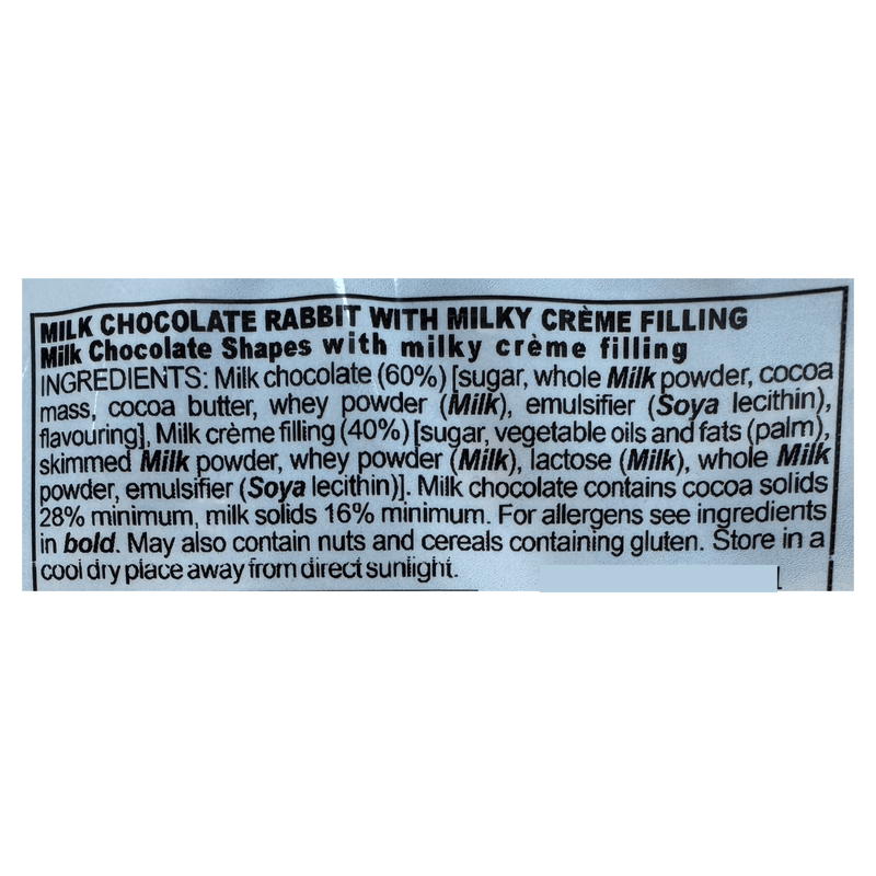 Foil Wrapped Milk Chocolate Creme Filled Bunnies 10 Pack