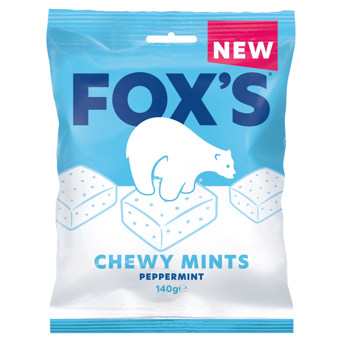 Fox's Chewy Mints Share Bag 140g - Happy Candy UK LTD