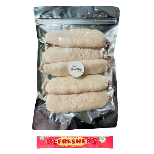 Freeze Dried Refresher Strawberry 5 Piece Pouch - Happy Candy UK LTD