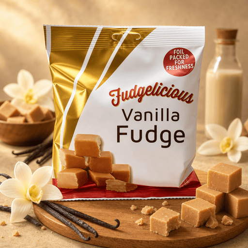 Fudgelicious Vanilla Fudge Share Bag 150g