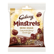Galaxy Minstrels Milk Chocolate Mini Eggs Bag 80g