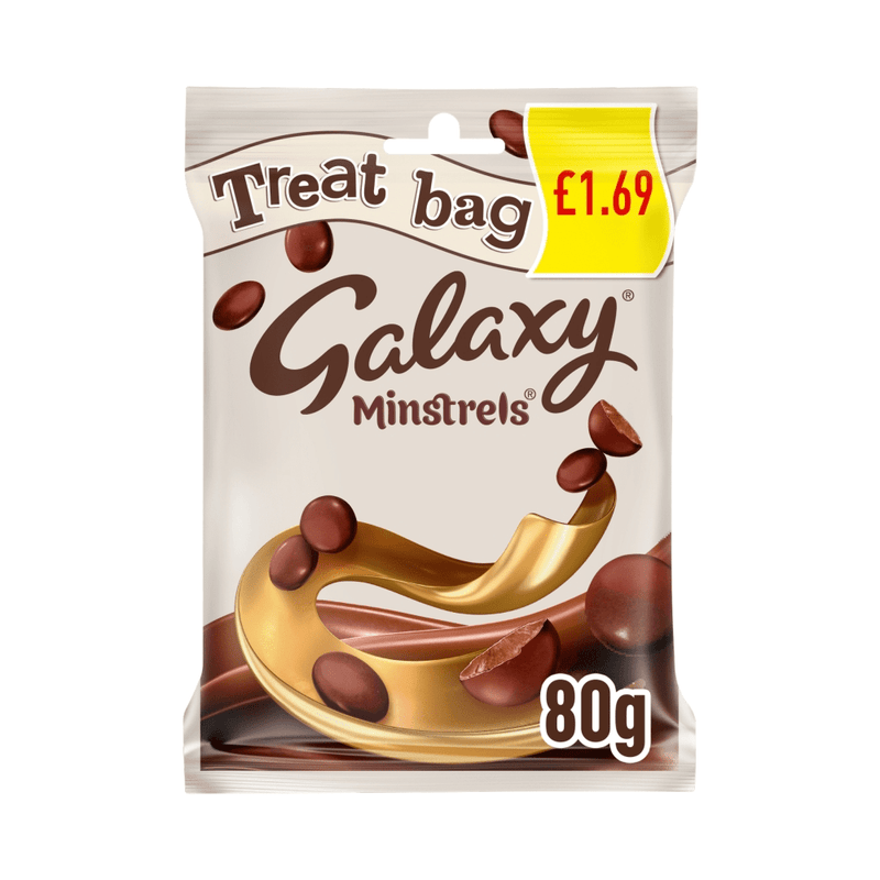 Galaxy Minstrels Milk Chocolate Treat Bags 80g
