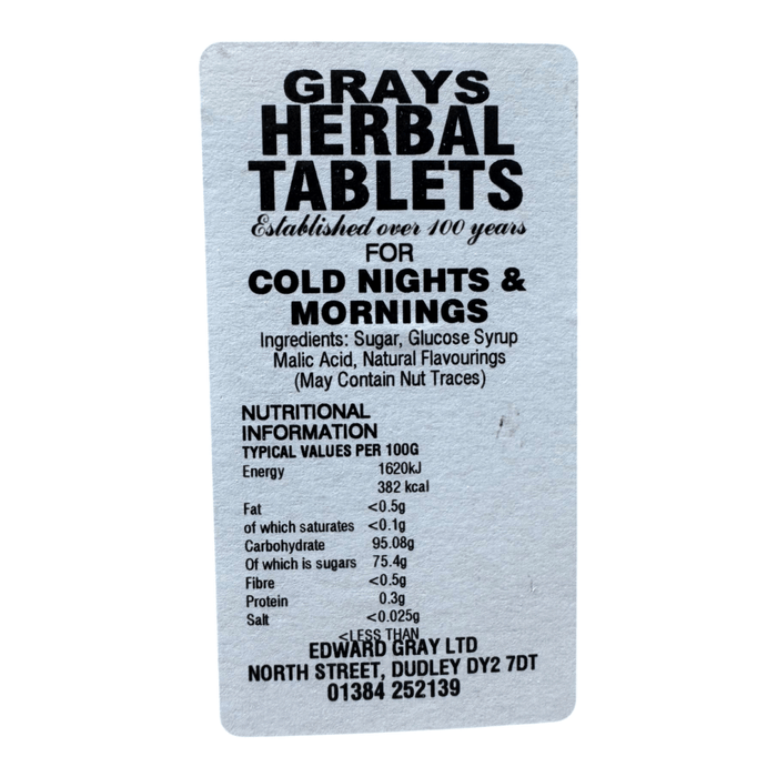 Gray's Herbal Tablets Candy