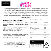 Green Apple Mega Sours PURGATORY EDITION 20 Pack