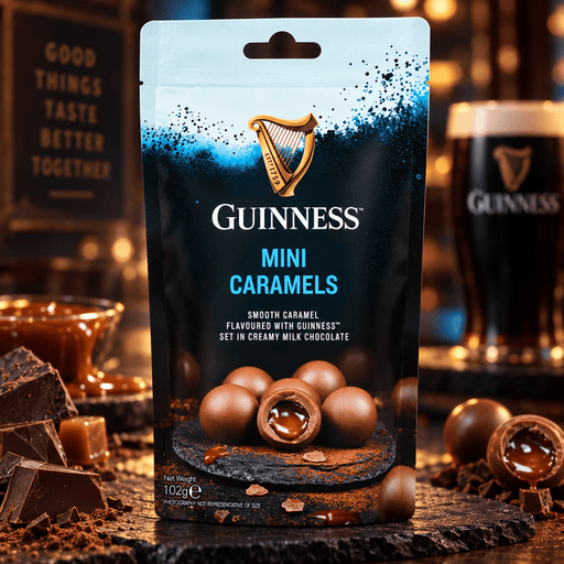 Guinness Milk Chocolate Mini Caramels Pouch 102g