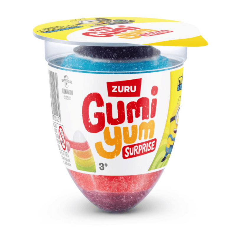 Gumi Yum Surprise MINIONS & MONSTERS Gummy Egg & Toy 26g