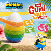 Gumi Yum Surprise MINIONS & MONSTERS Gummy Egg & Toy 26g
