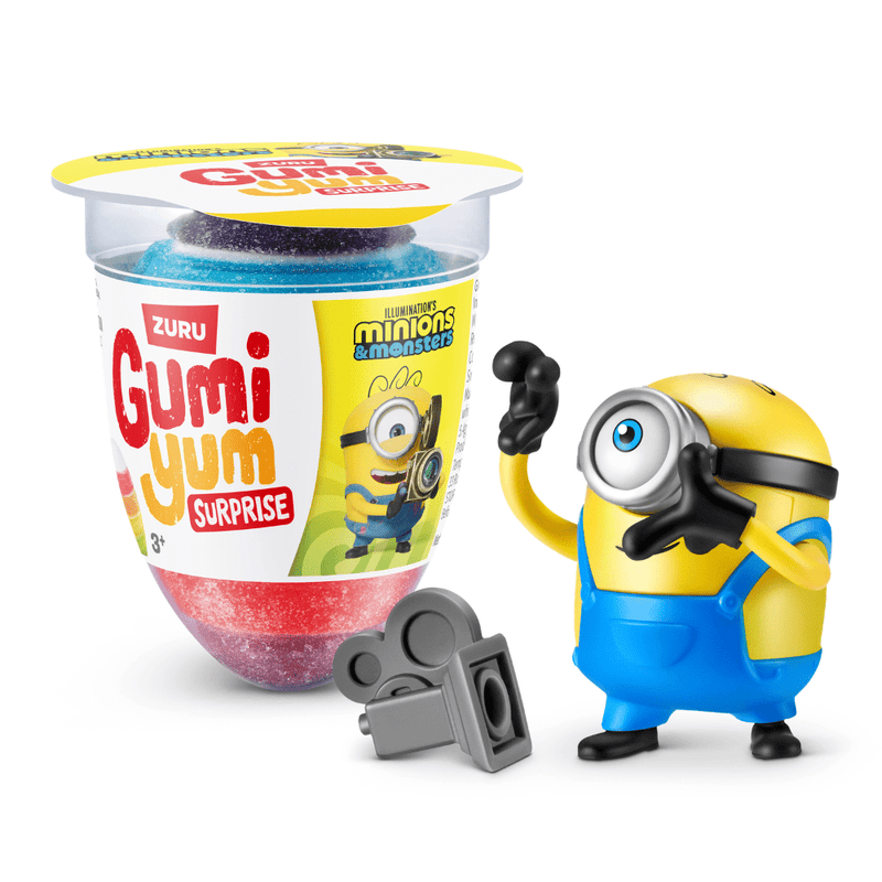 Gumi Yum Surprise MINIONS & MONSTERS Gummy Egg & Toy 26g