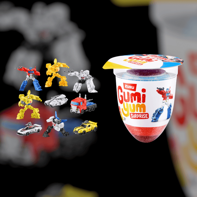 Gumi Yum Surprise TRANSFORMERS Egg 22g - Happy Candy UK LTD