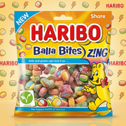 Haribo Balla Bites ZING Share Bag 140g