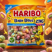 Haribo Balla Bites ZING Share Bag 140g