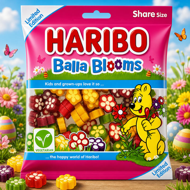 Haribo Balla Blooms LIMITED EDITION Share Bag 140g