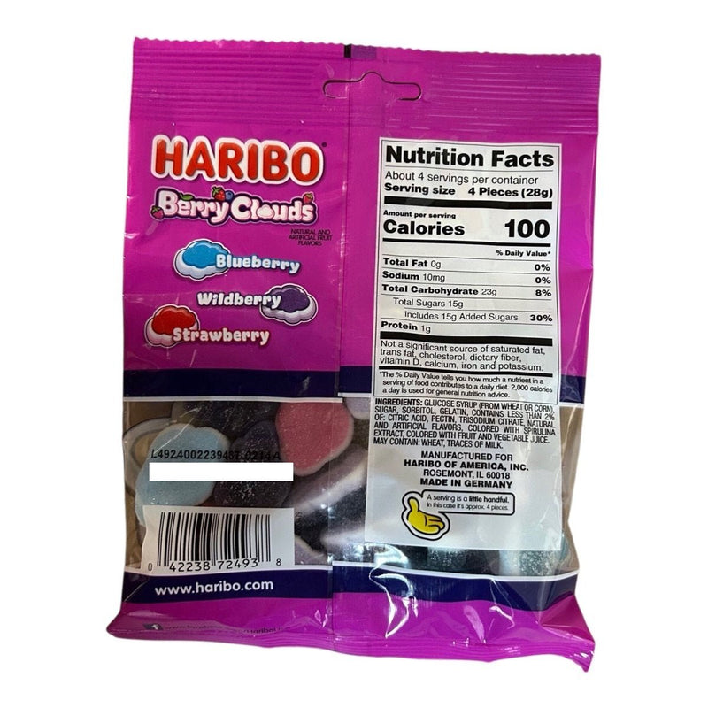 Haribo Berry Clouds Share Bag 117g