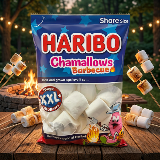 Haribo Chamallows Barbecue XXL Marshmallows 500g